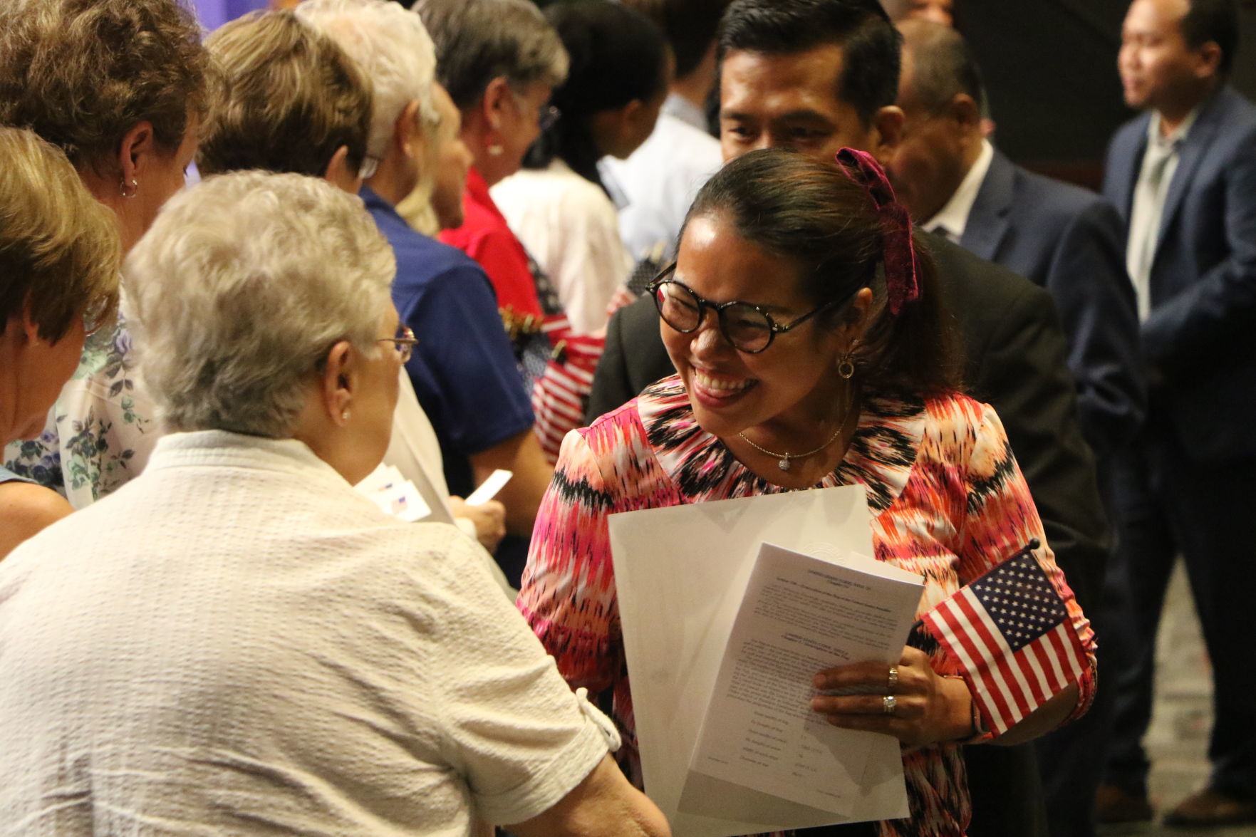 Naturalization ceremony